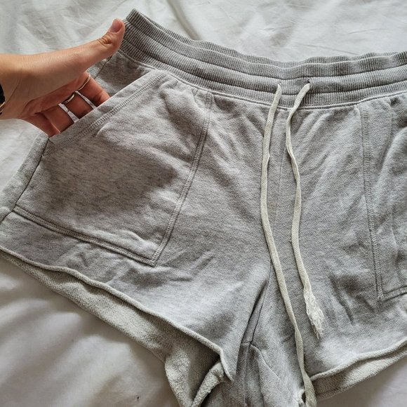 Light Gray Sweat Short - Picture 2 of 4